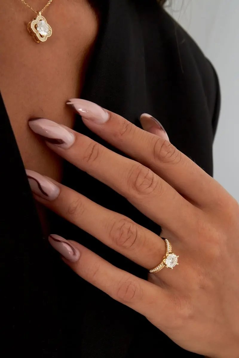 Essential Sparkling Crown Solitaire Ring