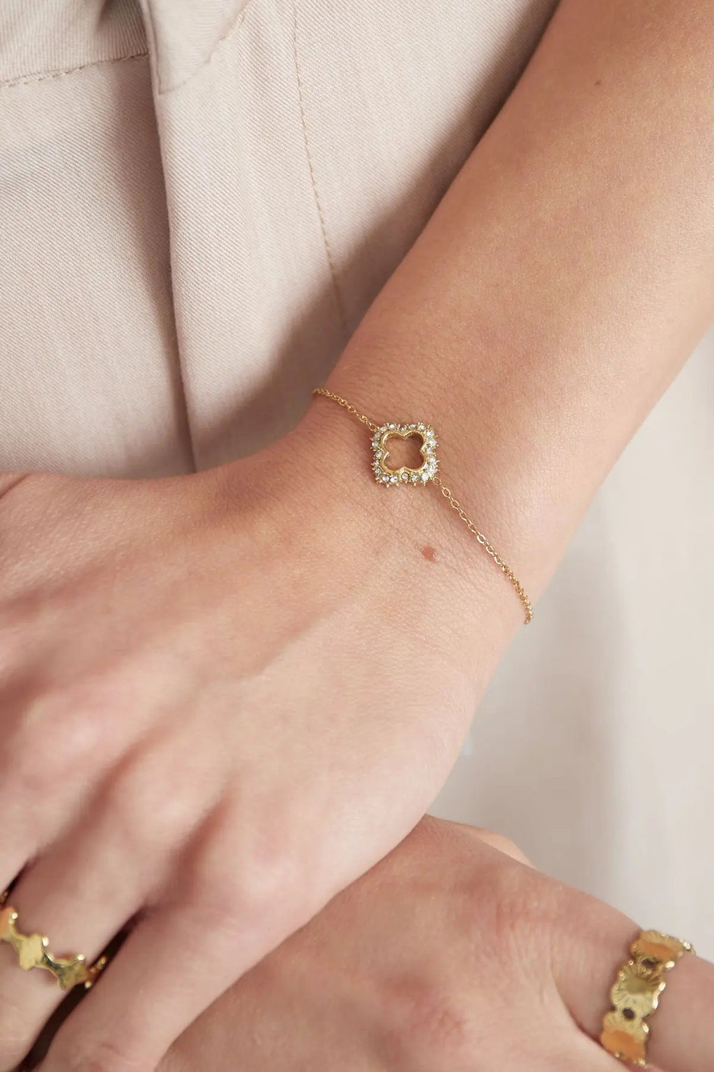 lucky diamond bracelet