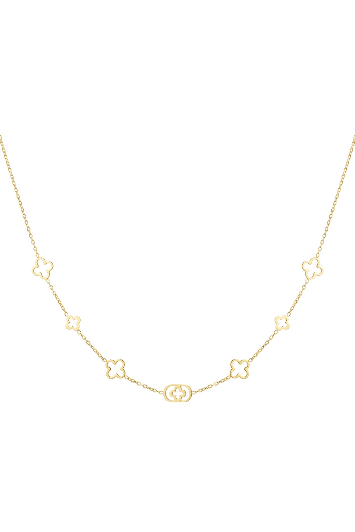 Four-Leaf Clover Necklace