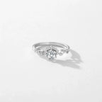 Lotus Flower Ring (Sterling silver)