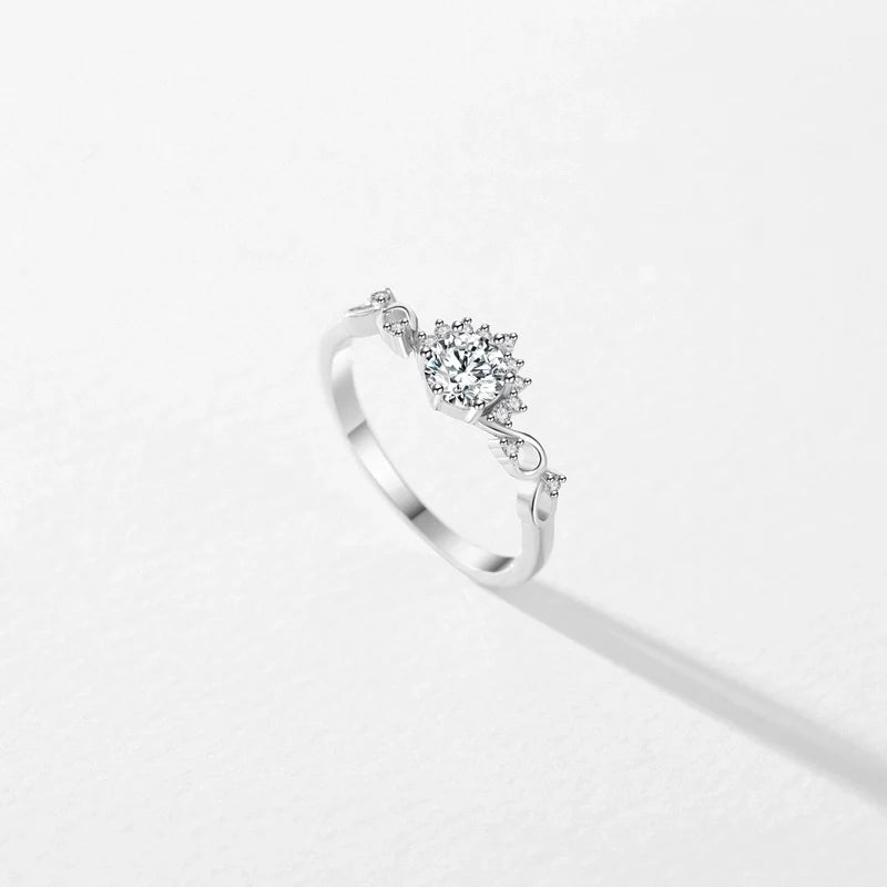 Lotus Flower Ring (Sterling silver)