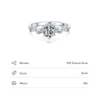 Lotus Flower Ring (Sterling silver)