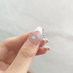 Elegant Bow Ring (Sterling Silver)
