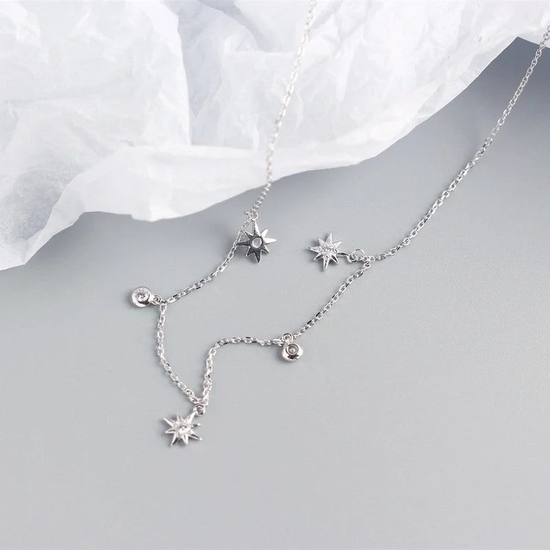 Star Necklace (Sterling silver)