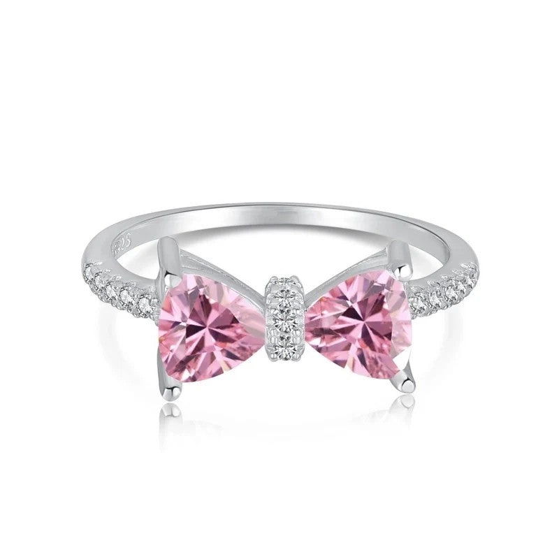Elegant Bow Ring (Sterling Silver)