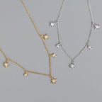 Star Necklace (Sterling silver)